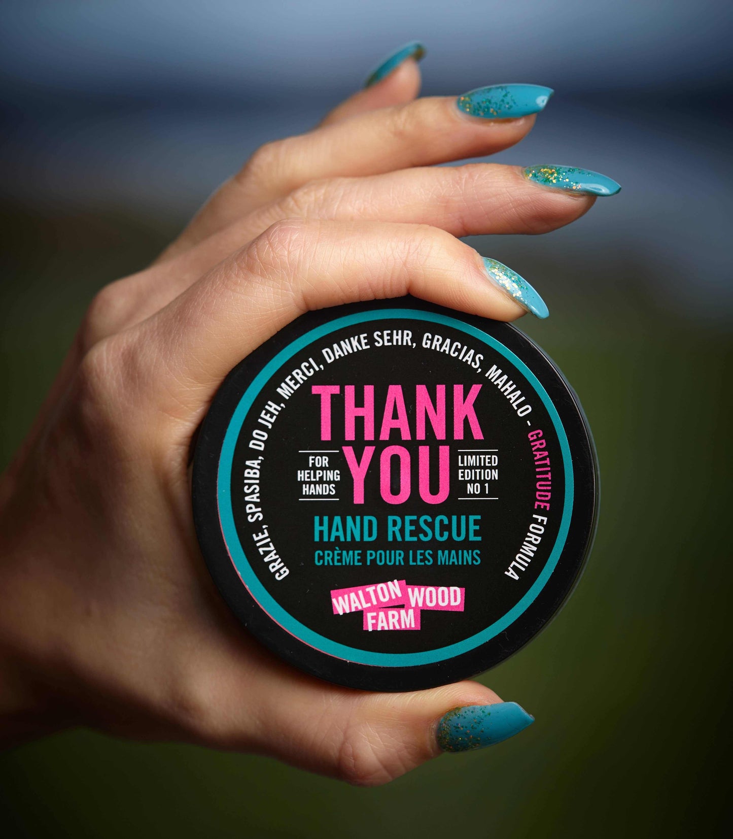 Hand Rescue - Thank You 4 ozHelp for the hands that helped you. Thank someone special with a gift they can actually use. One size fits all! This unscented and fragrance-free hand rescue is made