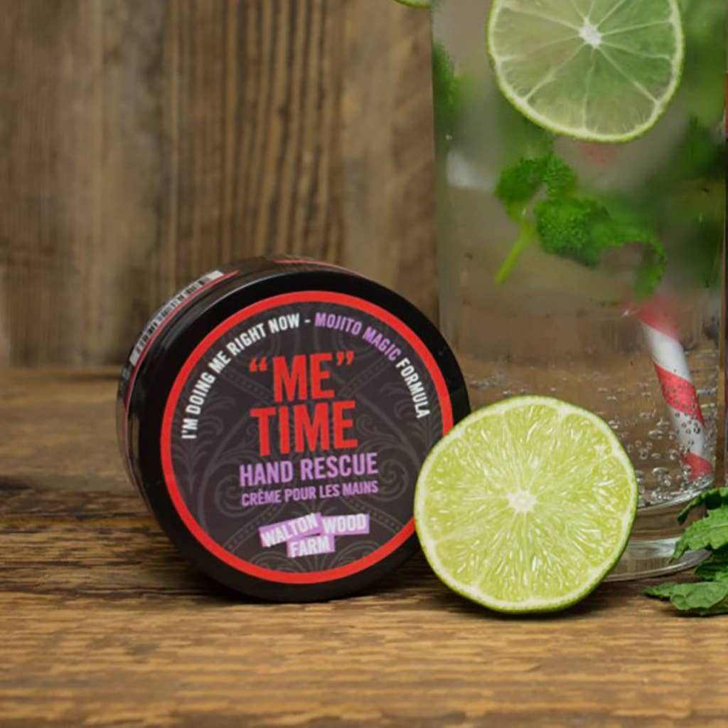 Hand Rescue - Me Time 4 ozIt's not you, it's me. Take ten seconds for a little "Me" Time and rehydrate those hard-working hands.

• Vegan, Cruelty-Free, Gluten-Free
• SLS, Paraben, Phthalate,