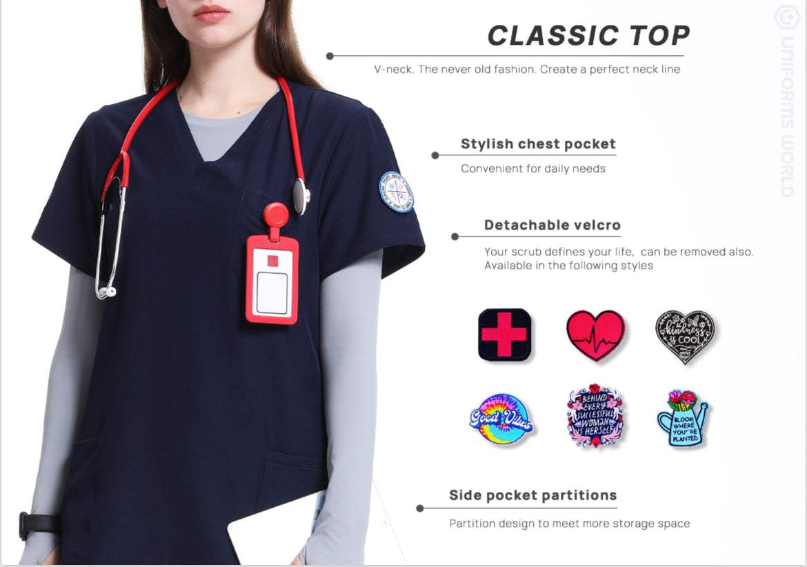 Valiant setThe Valiant set, the inaugural ensemble in the 309 TS™ series, is a timeless and stylish medical uniform. It seamlessly blends fashion and functionality, designed towomen scrubsValiant setScrub AngelScrub Angel & Accessories 