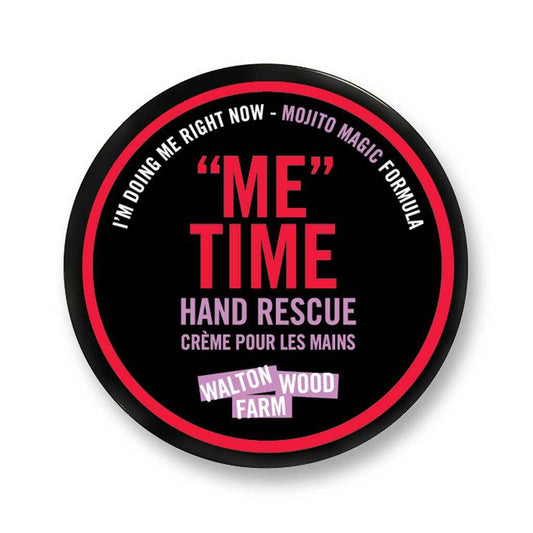 Hand Rescue - Me Time 4 ozIt's not you, it's me. Take ten seconds for a little "Me" Time and rehydrate those hard-working hands.

• Vegan, Cruelty-Free, Gluten-Free
• SLS, Paraben, Phthalate,