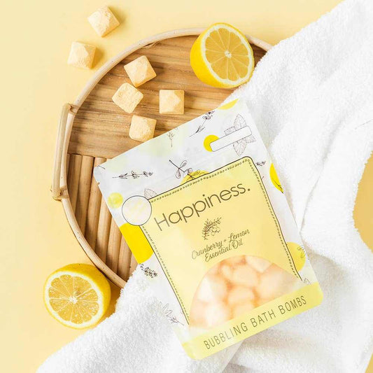 Bubble Bath Bombs | HappinessOur bubbling bath bombs are more than just a bath product, they’re an experience that transforms the bath into a serene oasis of relaxation and self-care. Treat yourBubble Bath BombsSeriously SheaScrub Angel & Accessories 