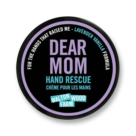 Hand Rescue - Dear Mom 4 ozThe hands that raised you deserve the best. Show some appreciation to the woman who put up with years of mis-behaviour with this calming blend of lavender and vanill