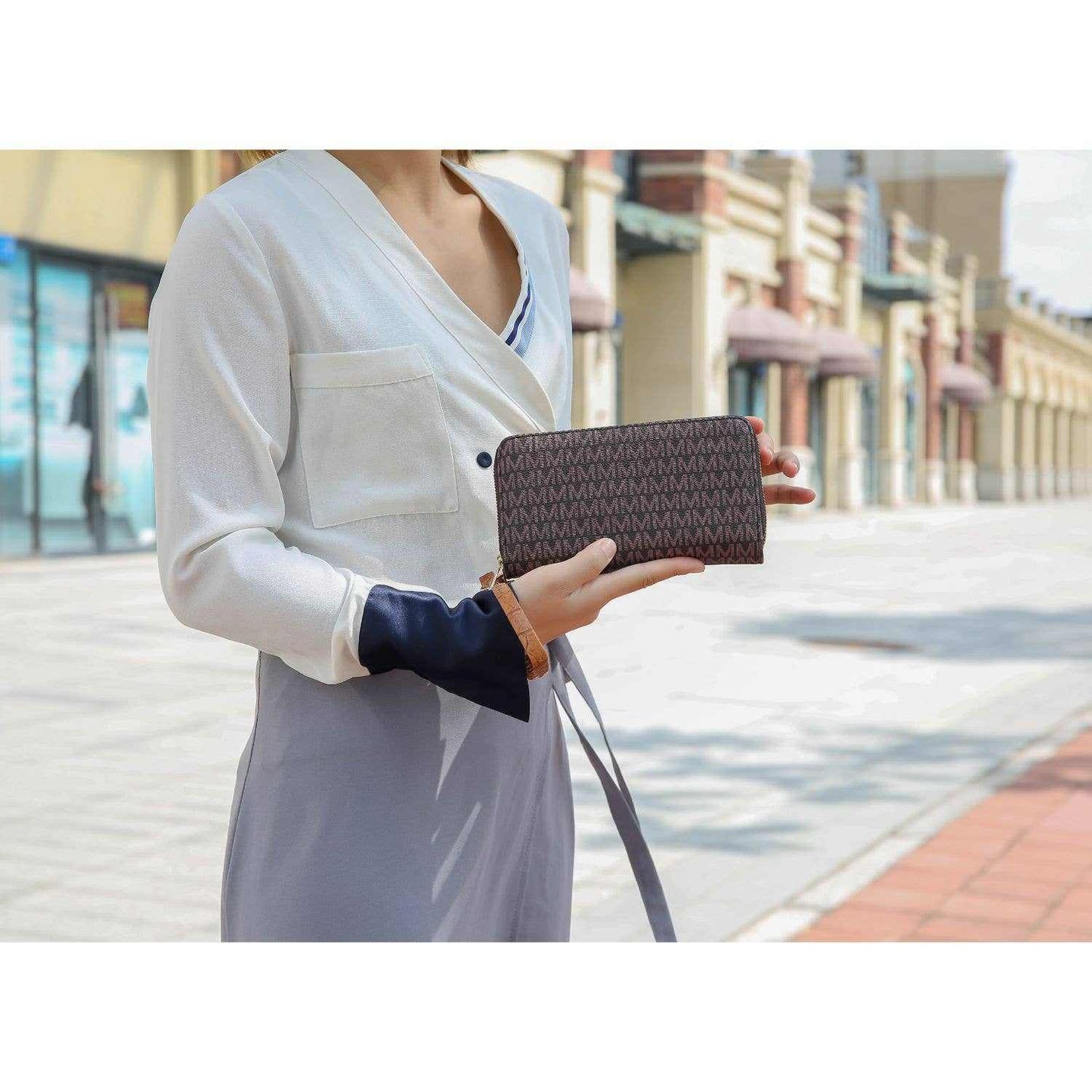 MKF Collection Noemy Wallet/Wristlet By Mia K.